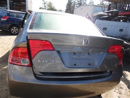 2007 Honda Civic LX Metallic Brown Sedan 1.8L Vtec AT #A22562
